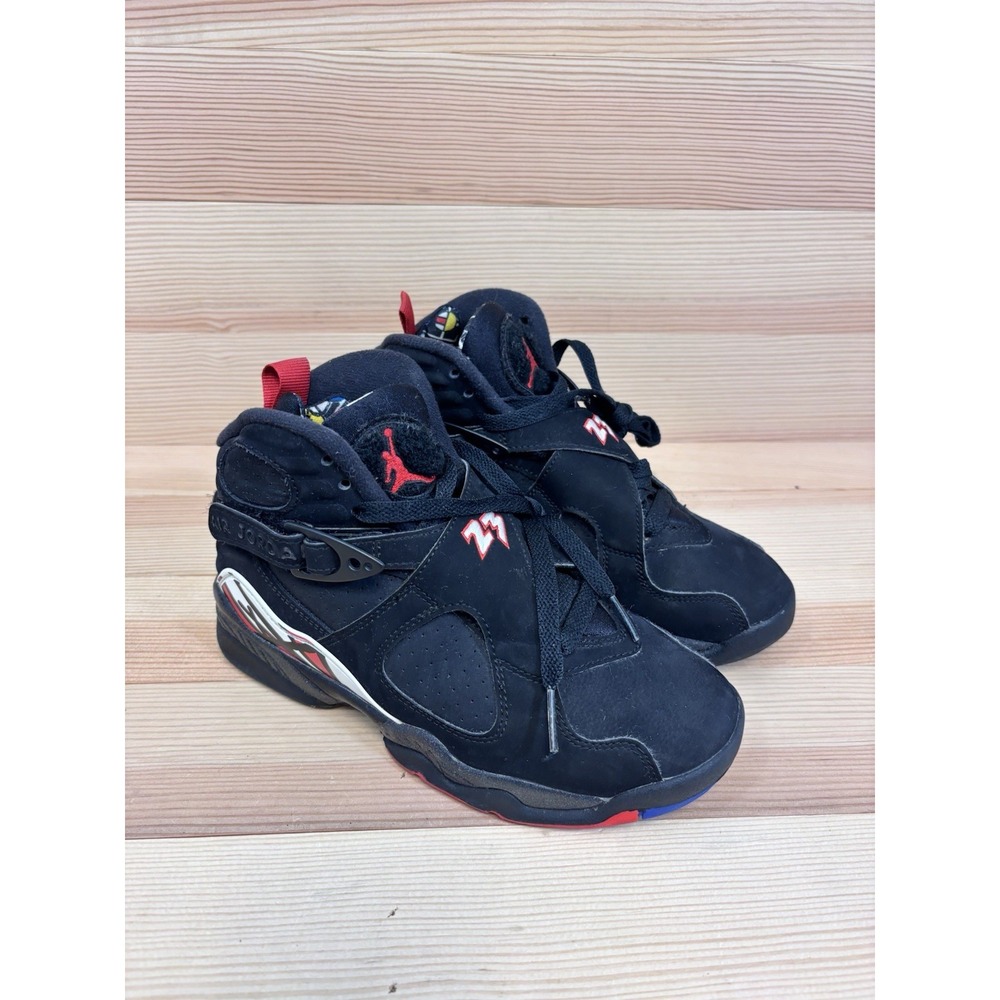 Nike Air Jordan 8 Retro Playoffs 2023 GS 4Y Basketball Sneakers 305368-062